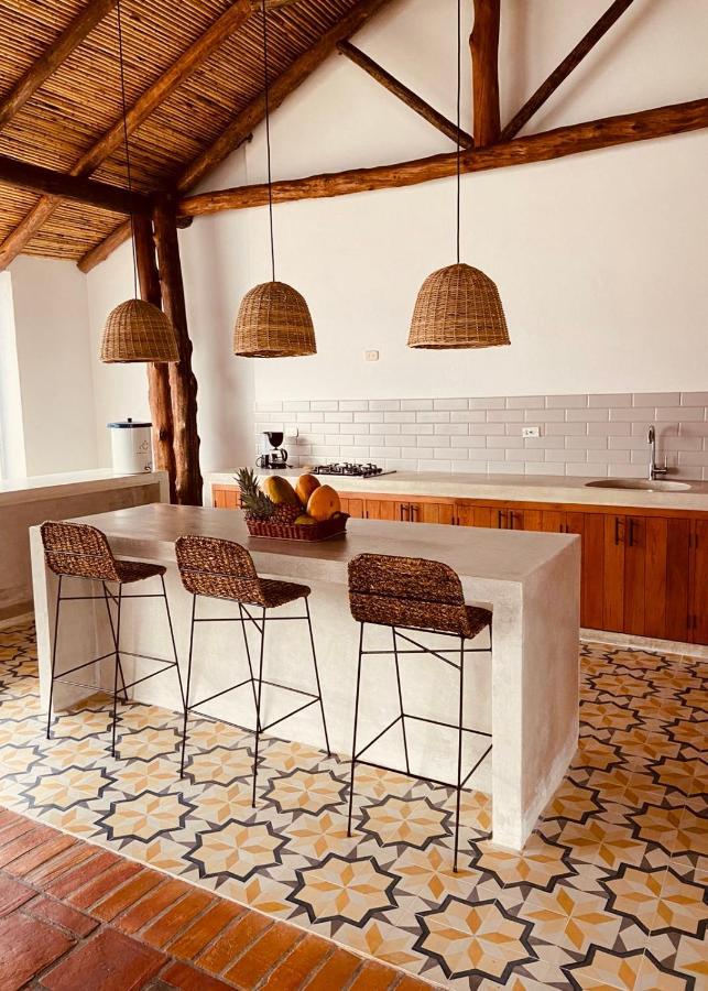 Hotel Casa Santo Domingo Guadalupe Santander Zewnętrze zdjęcie